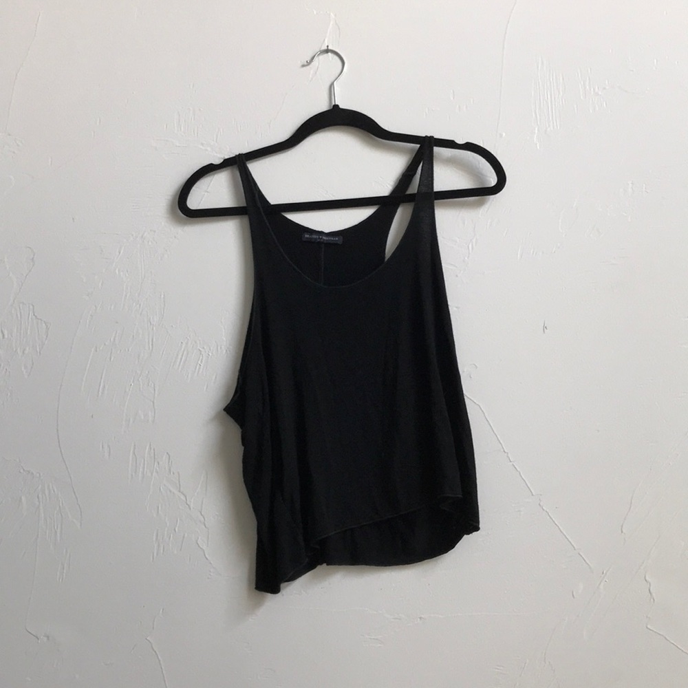 Brandy black tank top